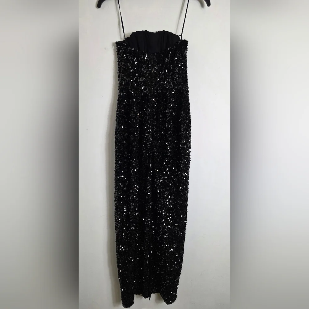 Helsi Leslie Sequin Strapless Gown XS - Picture 6 of 7